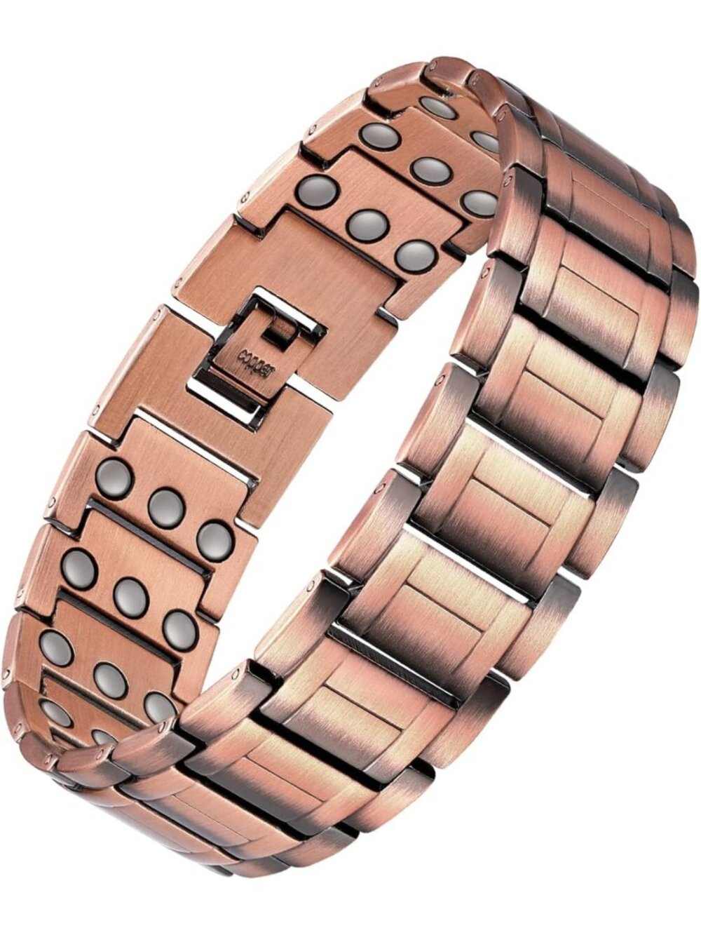 Stylish Copper Magnetic Bracelet for Men | Pure Copper Jewelry Gift